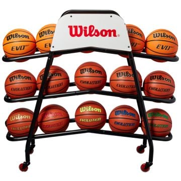 Wilson® Basketball Cart Ball Rack