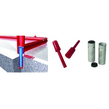 Flexible Ground Pegs for Goal Anchoring