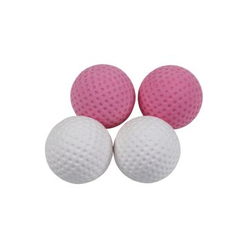 Mini golf balls, set of 4