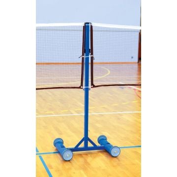 Kübler Sport® Mobile Badminton Center Post SCHOOL