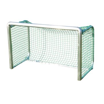 Kübler Sport® Mini training goal with injury-neutral round profile and foldable net brackets
