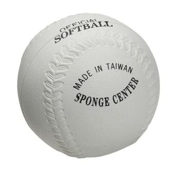 Tanga Sports® Softball, 4", Foam Rubber
