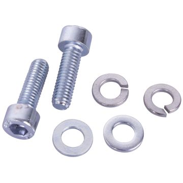 Screw set for rope tensioners