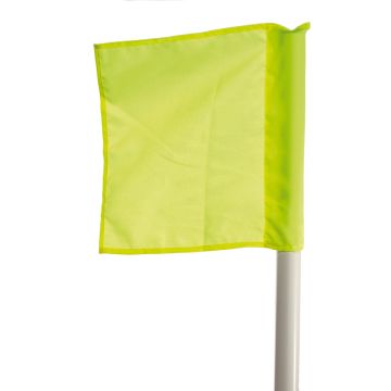 Solid Colored Corner Flag for Boundary Poles