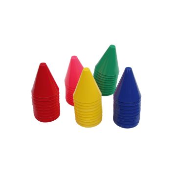 tanga sports® Mini-Soft Marker Cones 50-Piece Set