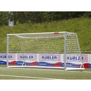 Mobile youth football goal, fully welded.