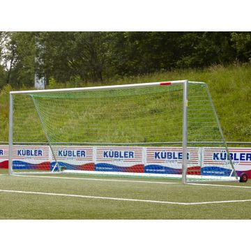 Mobile youth soccer goal SAFETY, fully welded, with transport rollers