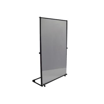 Foil mirror with rolling stand