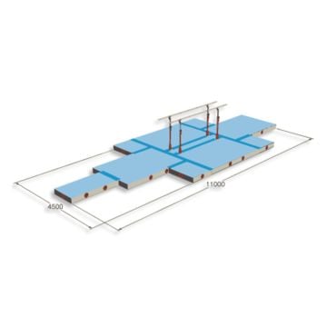 SPIETH® Mat Set for Parallel Bars