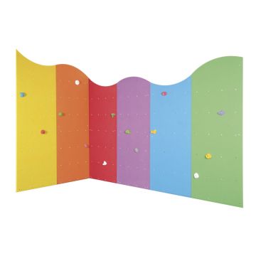 Kübler Sport® Climbing Wall KIDS Colorful