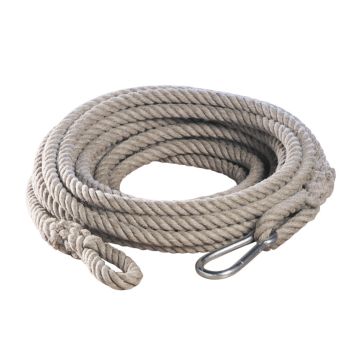 Round rope, 16 meters long