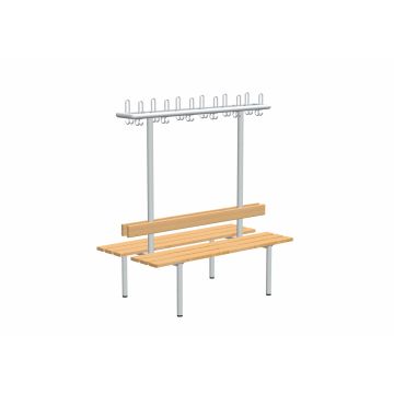 rontec® Changing bench with wardrobe, double-sided