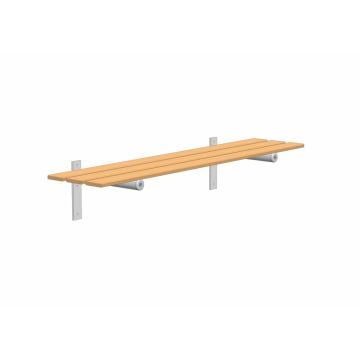 rontec® Changing Room Bench, Wall-mounted