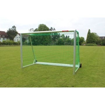Kübler Sport® Small Field Goal SAFETY, with weight tube and transport wheels