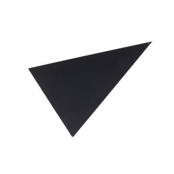 Marker plate, triangular