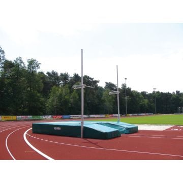 Pole vault stand for competitions