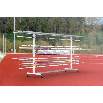 Mobile Storage Rack for Jumping Bars