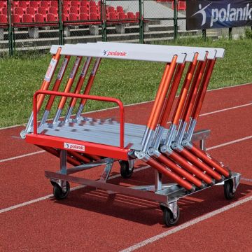 Polanik® Compact Transport Trolley for Competition Hurdles