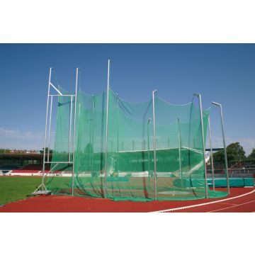 Discus & Hammer Throw Safety Nets in Ground Sleeves 7 to 10 m