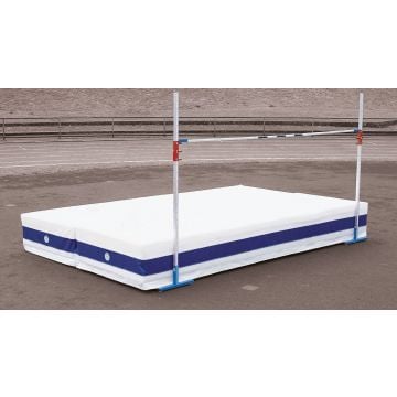 Foldable high jump system