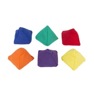 Spordas® Pyramid Bean Bags, 6-Piece Set