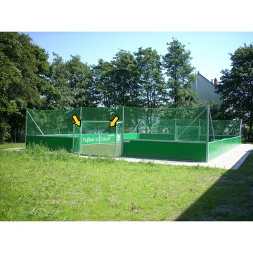 Polytan® goal net for original DFB mini playing fields.