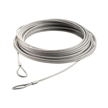 Replacement steel cable for tennis nets