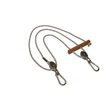 Pulley with carabiner