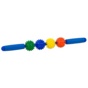 Hedgehog Ball Massage Stick Rainbow