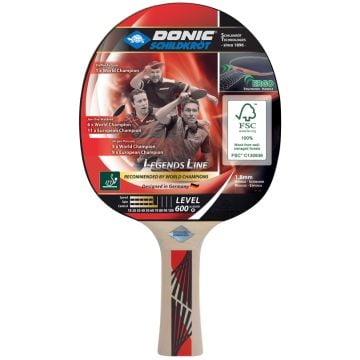 Donic-Schildkröt®  Table Tennis Racket Legends 600 FSC