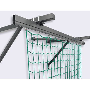 Protection net system - locking device with snap lever.