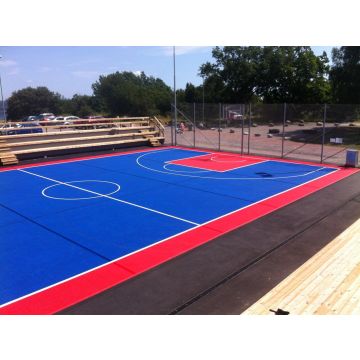 Bergo® sports flooring for basketball 5-on-5 court