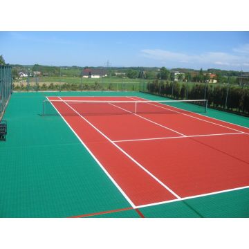 Bergo® sports flooring for tennis courts