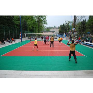 Bergo® sports flooring for volleyball court