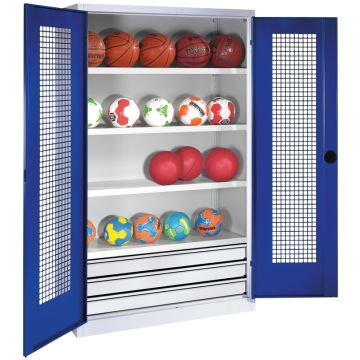 C+P® Equipment Cabinet with Drawers