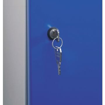 Additional cost for cylinder lock (instead of latch lock)