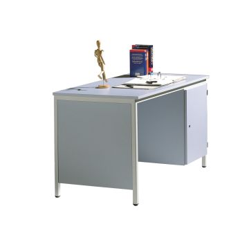 Teacher Desk 130 x 65 gray