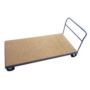 Transport and Storage Cart for Protective Flooring