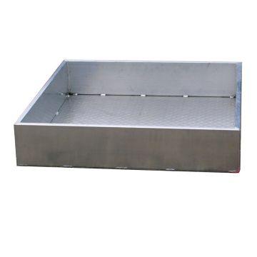Installation box with sleeve element 120 x 100 mm