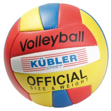 HUDORA Beachvolleyball Mega Ø 40,5 cm Beachball Volleyball aufblasbar Ball 