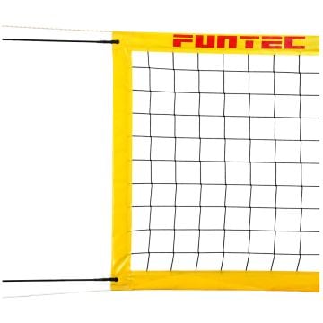 Funtec® Pro Beach BLACKS Beach Volleyball Net 8.5 m