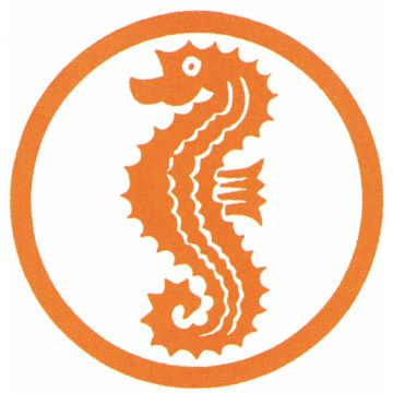 Swimming Badge for Beginner Swimmers (Seahorse)