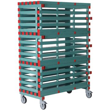 REA® Shelf Cart, lockable