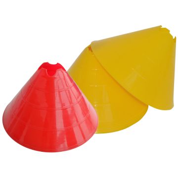 Kübler Sport® 10-piece Set of XL Marker Cones