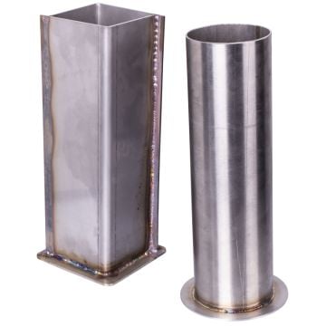Stainless Steel Ground Sleeve, Insertion Depth 300 mm
