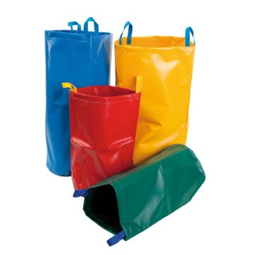 Jumping bag with handles