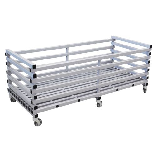PVC Rectangular Material Cart