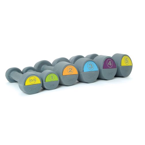 Reebok® rubberized dumbbell
