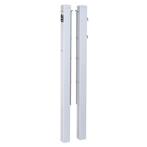 Court Royal® Tennis Net Posts White