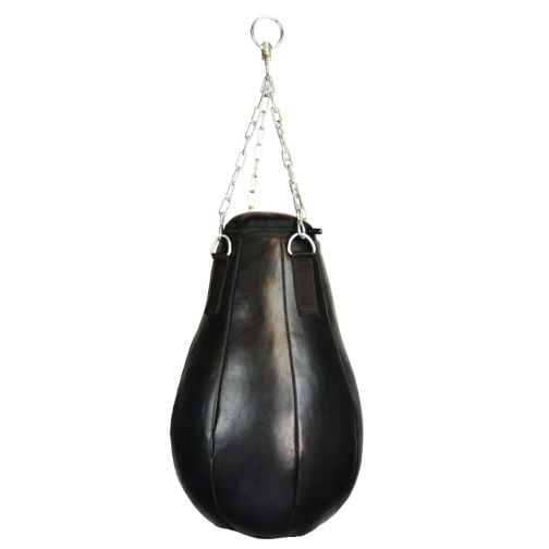 Corn pear made of real leather